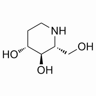 (2R)-3β,4α-Dihydroxypiperidine-2α-methanol