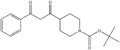 4-(3-氧代-3-苯基-丙酰基)-哌啶-1-甲酸叔丁酯