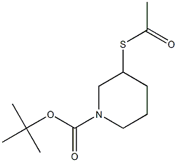 3-Acetylsulfanyl-1-Boc-piperidine