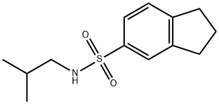 N-(2-Methylpropyl)-2,3-dihydro-1h-indene-5-sulfonamide