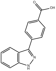 Benzoic acid, 4-(1H-indazol-3-yl)-