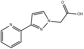 1H-Pyrazole-1-acetic acid, 3-(2-pyridinyl)-