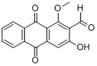 1-Methoxy-2-formyl-3-hydroxy-9,10-anthraquinone