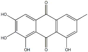 1,2,3,8-tetrahydroxy-6-methylanthracene-9,10-dione