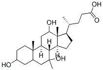 3α,7α,12α-trihydroxy-7β-methyl-5β-cholanic acid
