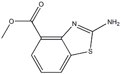 4-Benzothiazolecarboxylic acid, 2-amino-, methyl ester