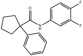 N-(3,4-difluorophenyl)-1-phenylcyclopentane-1-carboxamide