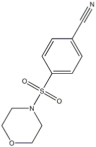 4-(morpholinosulfonyl)benzonitrile