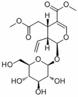 2H-Pyran-4-acetic acid, 3-ethenyl-2-(β-D-glucopyranosyloxy)-3,4-dihydro-5-(methoxycarbonyl)-, methyl ester, (2S,3R,4S)-