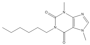 1-n-Hexyltheobromine