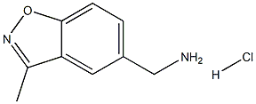 C-(3-Methyl-benzo[d]isoxazol-5-yl)-methylamine hydrochloride