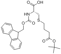 (R)-2-((((9H-fluoren-9-yl)methoxy)carbonyl)amino)-3-((4-(tert-butoxy)-4-oxobutyl)thio)propanoic acid