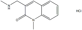 1-METHYL-3-((METHYLAMINO)METHYL)QUINOLIN-2(1H)-ONE HYDROCHLORIDE