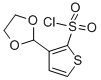 3-(1,3-DIOXOLAN-2-YL)THIOPHENE-2-SULFONYL CHLORIDE
