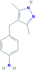4-(3,5-Dimethyl-1H-pyrazol-4-ylmethyl)-phenylamine
