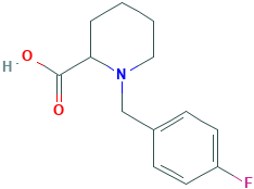 1-(4-Fluoro-benzyl)-piperidine-2-carboxylic acid