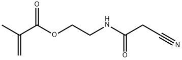2-Propenoic acid, 2-methyl-, 2-[(2-cyanoacetyl)amino]ethyl ester