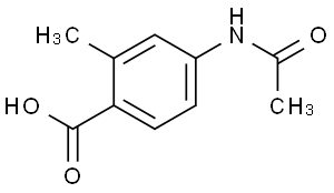 o-Toluic acid, 4-acetamido- (6CI)