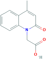 2-(4-甲基-2-氧代-1,2-二氢喹啉-1-基)乙酸
