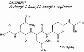 L-Leucinamide, N-acetyl-L-leucyl-N-(4-((aminoiminomethyl)amino)-1-formylbutyl)-