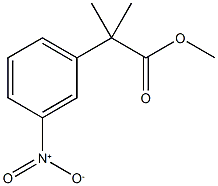 2-甲基-2-(3-硝基苯基)丙酸甲酯