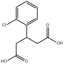 Pentanedioic acid, 3-(2-chlorophenyl)-