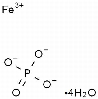 Phosphoric acid iron salt tetrahydrate