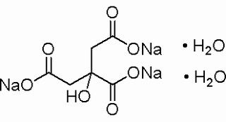 2-羟基丙烷-1,2,3-三羧酸钠二水合物