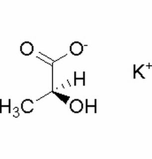 [S,(-)]-2-Hydroxypropionic acid potassium salt