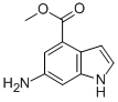 1H-Indole-4-carboxylicacid,6-amino-,methylester(9CI)