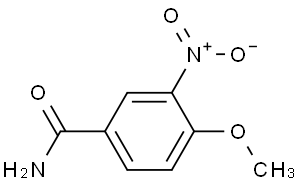 4-甲氧基-3-硝基苯甲酰胺