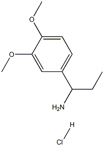 [1-(3,4-dimethoxyphenyl)propyl]amine hydrochloride