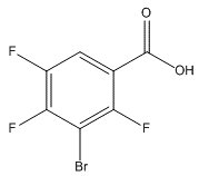 3-bromo-2,4,5,6-tetrafluorobenzoic acid
