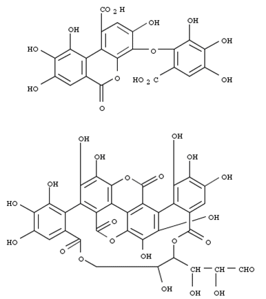 6H-Dibenzo[b,d]pyran, D-glucose deriv