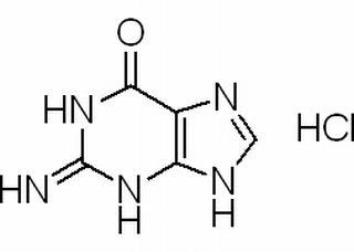 盐酸鸟嘌呤,盐酸鸟粪素,2-氨基-1,7-二氢-6H-嘌呤-6-酮单盐酸盐