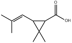 Cyclopropanecarboxylic acid, 2,2-dimethyl-3-(2-methyl-1-propen-1-yl)-