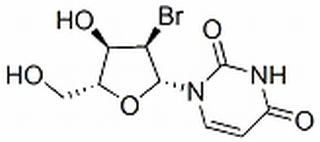 1-[3-bromo-4-hydroxy-5-(hydroxymethyl)-2-oxolanyl]pyrimidine-2,4-dione