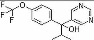 alpha-isopropyl-alpha-(p-(trifluoromethoxy)phenyl)-5-pyrimidinemethanol
