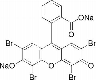 disodium 2-(2,4,5,7-tetrabromo-6-oxido-3-oxo-3H-xanthen-9-yl)benzoate