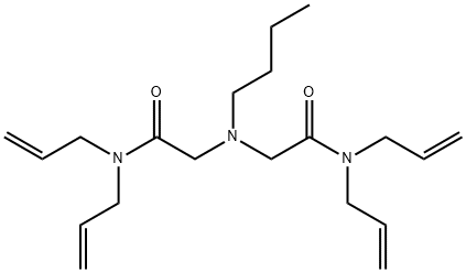 N,N-Diallyl-2-(butyldiallylcarbamoylmethylamino)acetamide