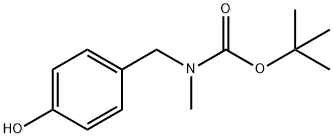 Carbamic acid, N-[(4-hydroxyphenyl)methyl]-N-methyl-, 1,1-dimethylethyl ester