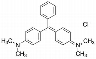 N-(4-{[4-(dimethylamino)phenyl](phenyl)methylidene}cyclohexa-2,5-dien-1-ylidene)-N-methylmethanaminium hydrogen sulfate
