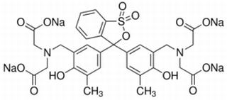 o-cresolsulphonephthalein-6,6-di(methylaminodiacetic acid)