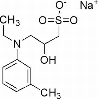 3-(n-ethyl-3-methylanilino)-2-hydroxypropansulf.acidso-salt