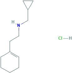 2-(1-Cyclohexen-1-yl)-N-(cyclopropylmethyl)-1-ethanamine hydrochloride