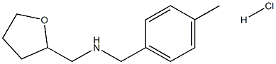 (4-methylbenzyl)(tetrahydro-2-furanylmethyl)amine hydrochloride