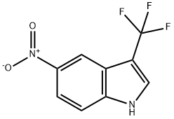 1H-Indole, 5-nitro-3-(trifluoromethyl)-