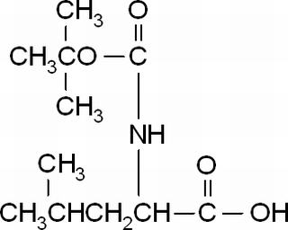 N-叔丁氧羰酰基-亮氨酸一水