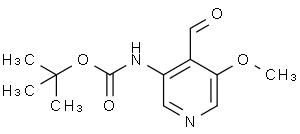 TERT-BUTYL 4-FORMYL-5-METHOXYPYRIDIN-3-YLCARBAMATE
