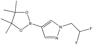 1-(2,2-difluoroethyl)-4-(tetramethyl-1,3,2-dioxaborolan-2-yl)-1H-pyrazole